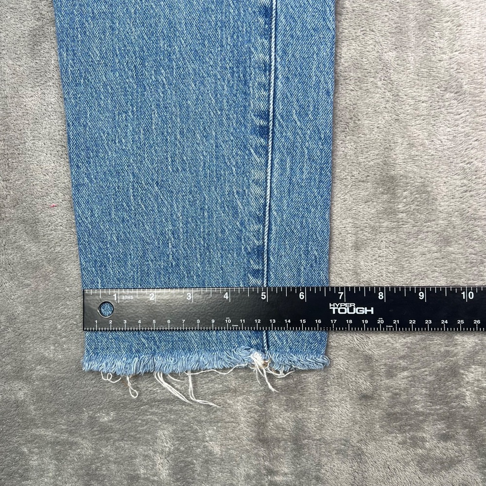 Madewell Jeans Womens 26 Blue Perfect Vintage Jean Straight‎ Leg Medium Wash - Picture 8 of 15